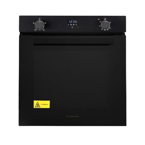 Horno empotrable a gas Sole Scollection Pure Black DG1, timer digital, 73 litros, negro